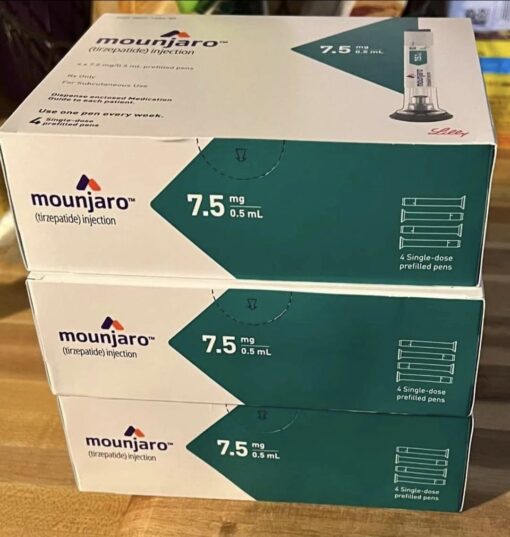 Buy Mounjaro (Tirzepatide) for weightloss (2.5mg 5mg, 7.5mg, )
